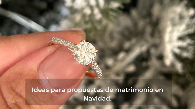Ideas para propuestas de matrimonio en Navidad.