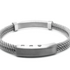 Brazalete Acero con detalle en 18K KLAMORE