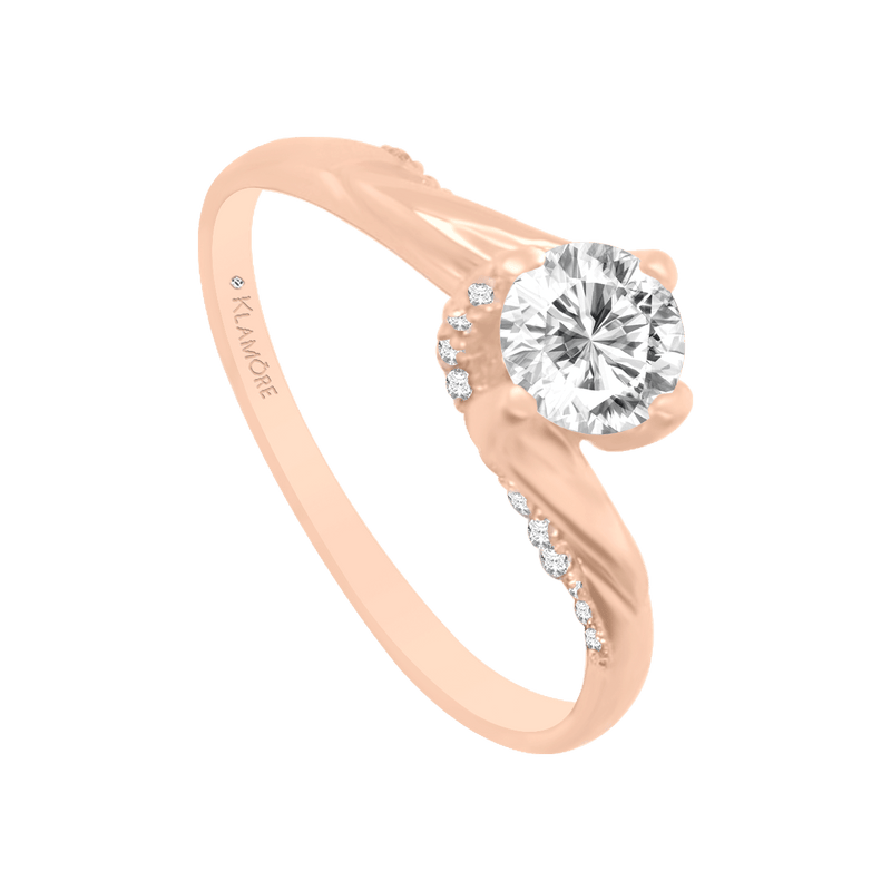 Anillo de compromiso Fernanda 62 pts Klamore