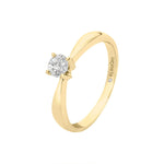 Anillo de compromiso Miloro 30 pts. Diamante natural. Klamore