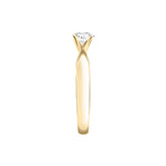 Anillo de compromiso Miloro 30 pts. Diamante natural. Klamore