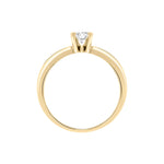 Anillo de compromiso Miloro 30 pts. Diamante natural. Klamore
