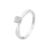 Anillo de compromiso Miloro 30 pts. Diamante natural. Klamore