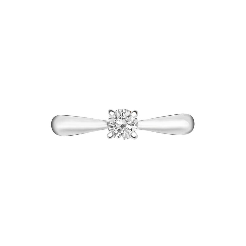 Anillo de compromiso Miloro 30 pts. Diamante natural. Klamore