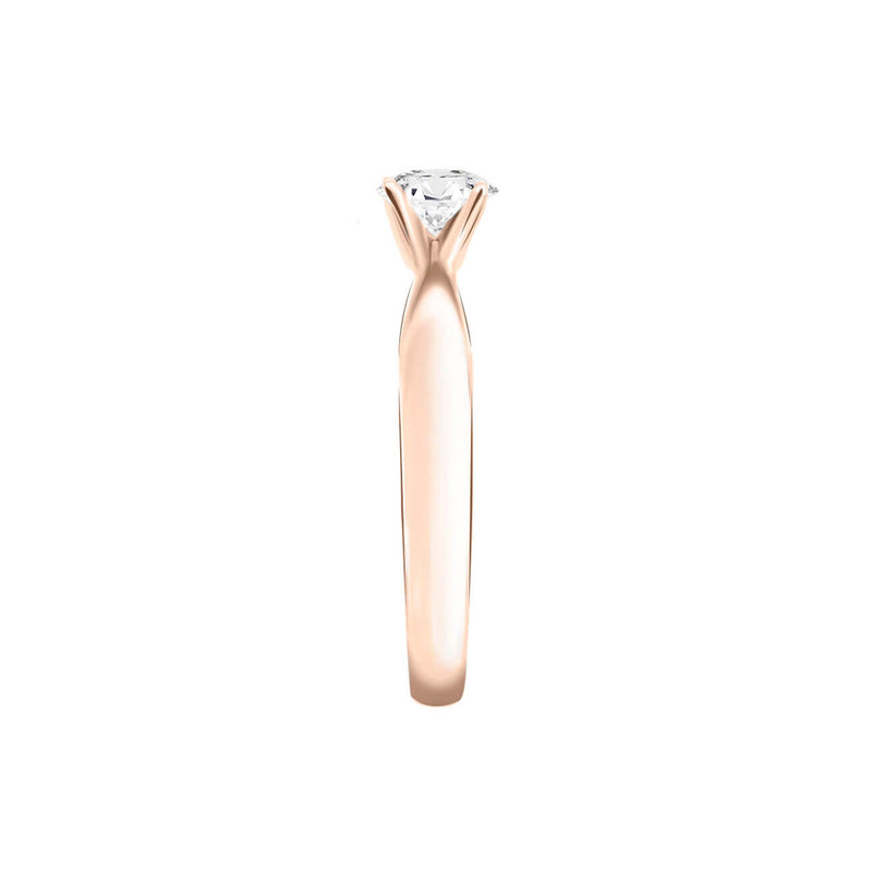 Anillo de compromiso Miloro 30 pts. Diamante natural. Klamore