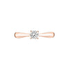 Anillo de compromiso Miloro 30 pts. Diamante natural. Klamore