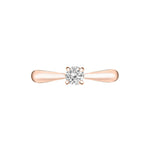 Anillo de compromiso Miloro 30 pts. Diamante natural. Klamore