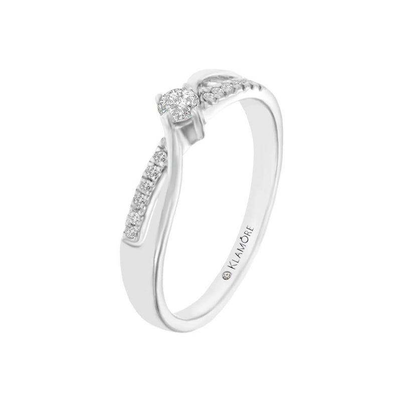 Anillo de compromiso Blanca
