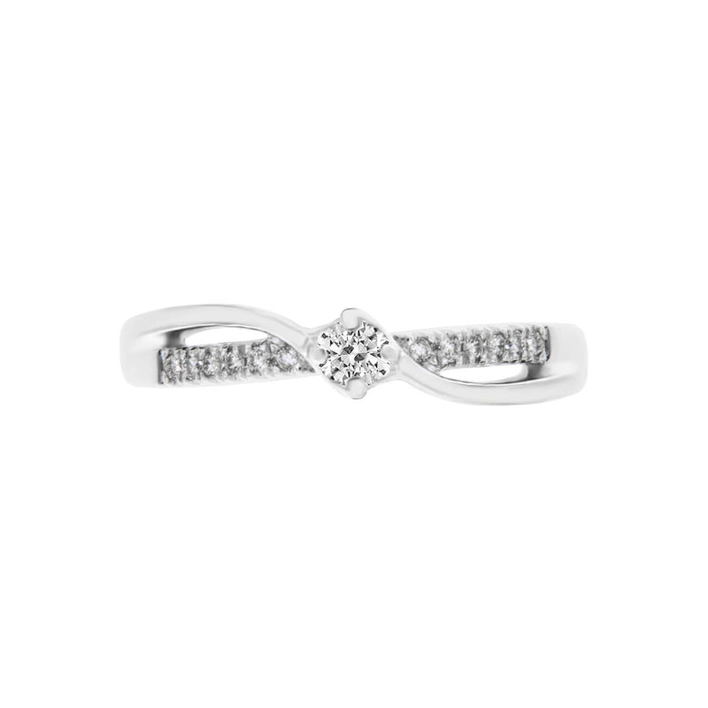 Anillo de compromiso Blanca