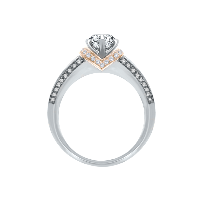 Anillo de compromiso This is Love con laterales