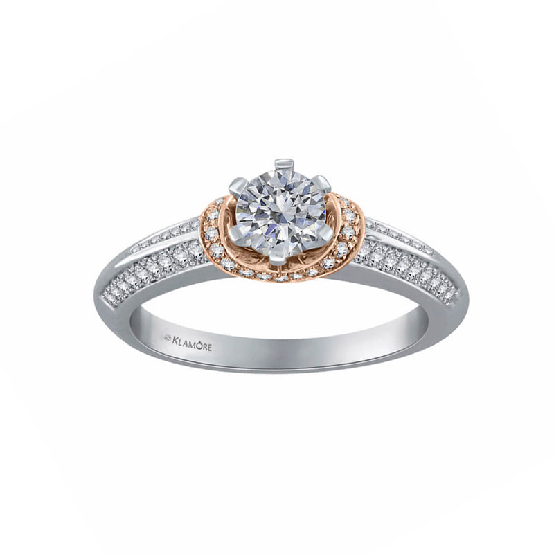 Anillo de compromiso This is Love con laterales