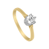 Anillo de compromiso Reine