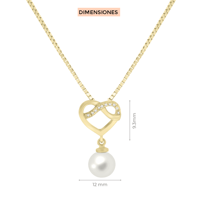 Dije con cadena Nixie Klamore