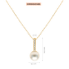 Dije con cadena Diane Klamore