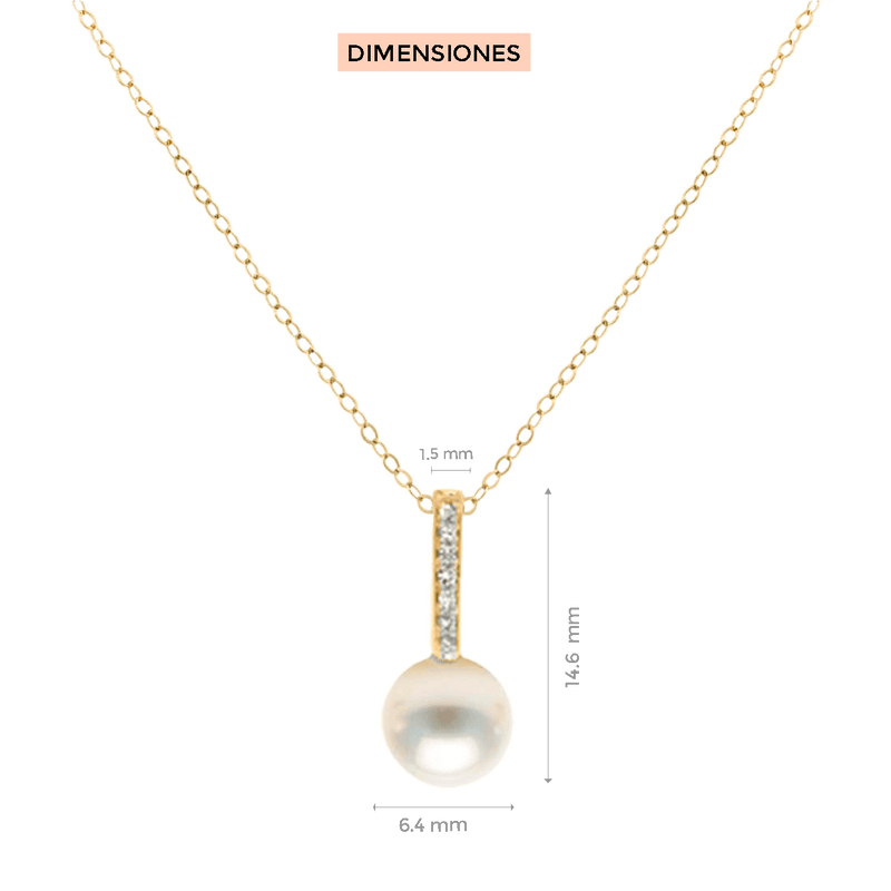 Dije con cadena Diane Klamore