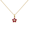 Dije con cadena Camelia Klamore