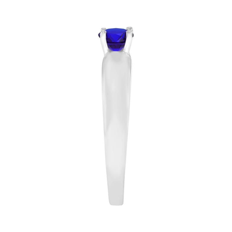 Anillo Azul con Zafiro Natural Klamore