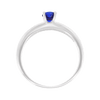 Anillo Azul con Zafiro Natural Klamore
