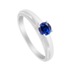 Anillo Azul con Zafiro Natural Klamore