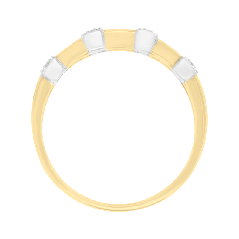 Anillo Lusiana 3 gemas Klamore