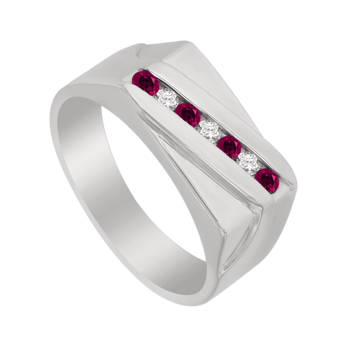 Anillo Celso con rubí Klamore