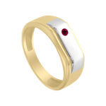 Anillo Joaquin con Rubí Klamore