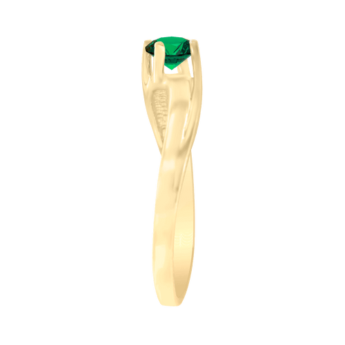 Anillo Raiza con Esmeralda Klamore