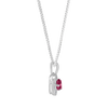 Dije con cadena Clara Rubí Klamore
