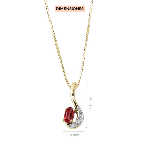 Dije con cadena Loris Klamore