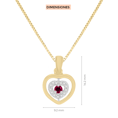 Dije con cadena Amore Klamore