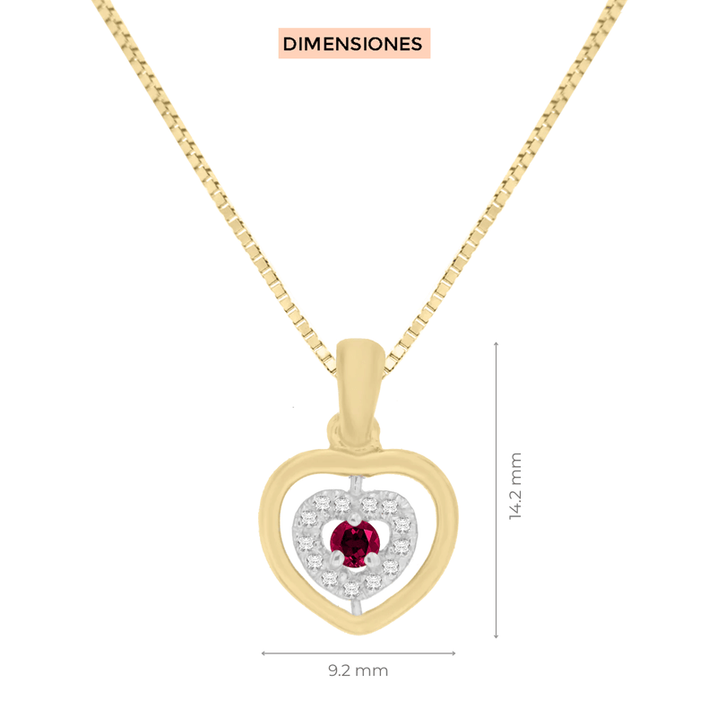 Dije con cadena Amore Klamore