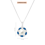 Dije con cadena Coco Klamore