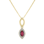 Dije con cadena Aucelloro