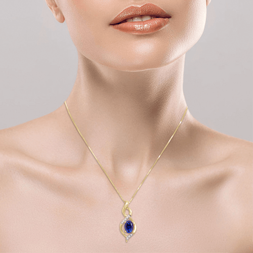 Dije con cadena Florence Klamore