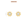 Broqueles Grazia Diamante natural Klamore
