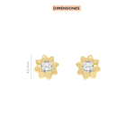 Broqueles Grazia Diamante natural Klamore