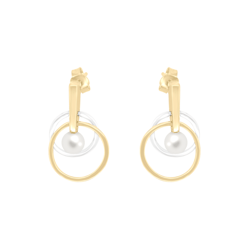 Aretes Perla Infinito Klamore