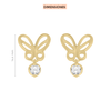 Aretes Butterfly Klamore