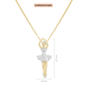 Dije con cadena Irina Klamore