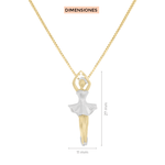 Dije con cadena Irina Klamore