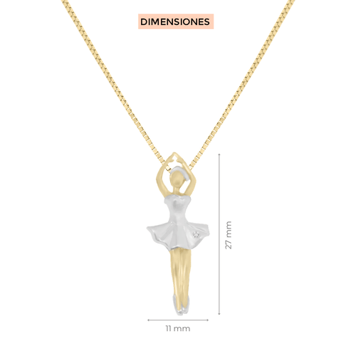 Dije con cadena Irina Klamore