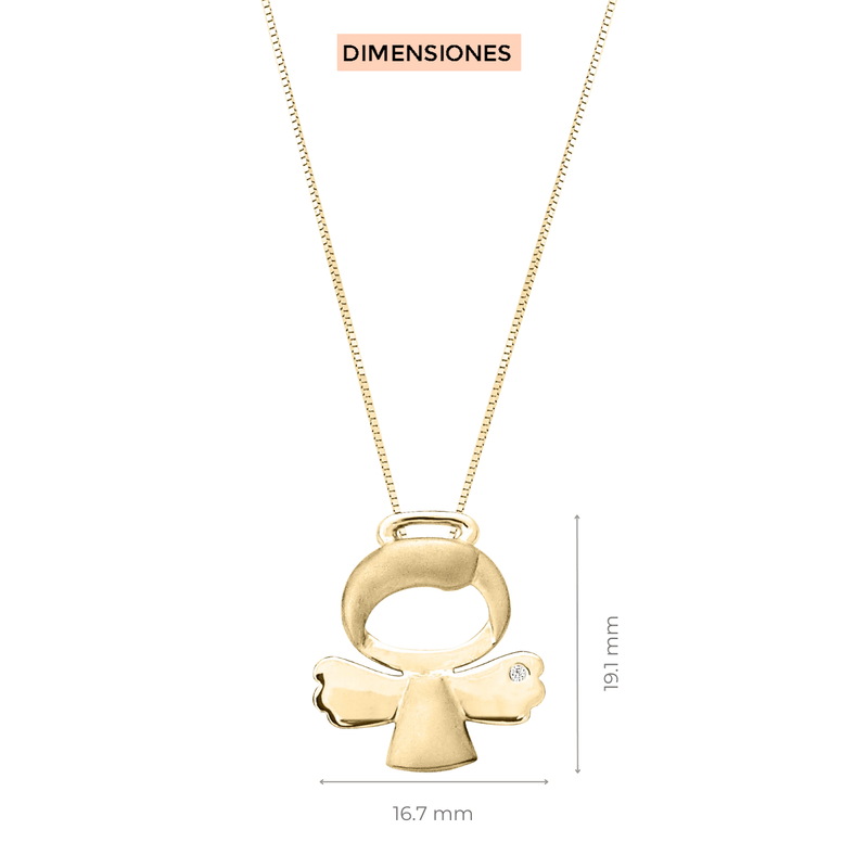 Dije con cadena Ángel Klamore
