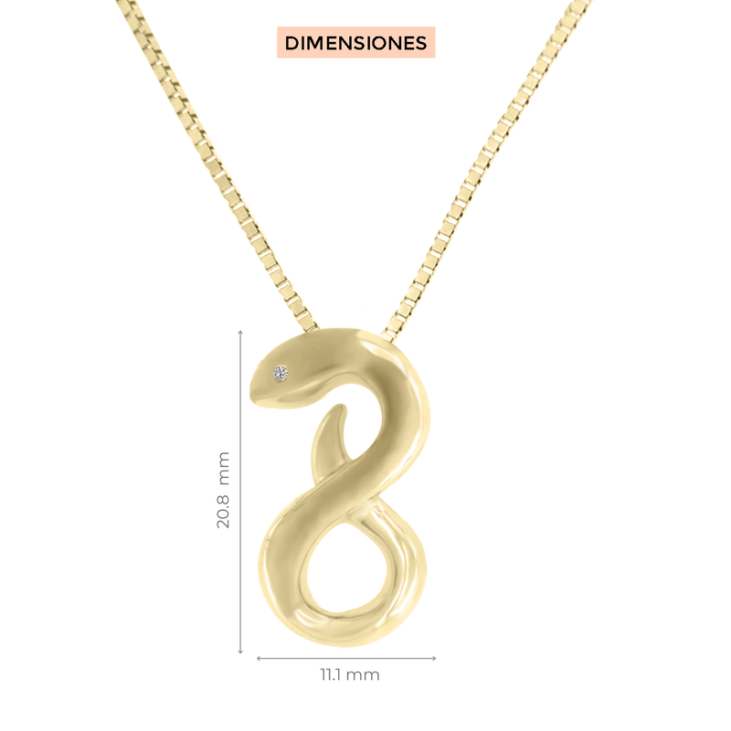 Dije con cadena Savaria Klamore