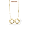 Dije con cadena Infinito Klamore