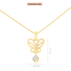 Dije con cadena Butterfly Klamore