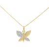 Vlinder pendant with chain