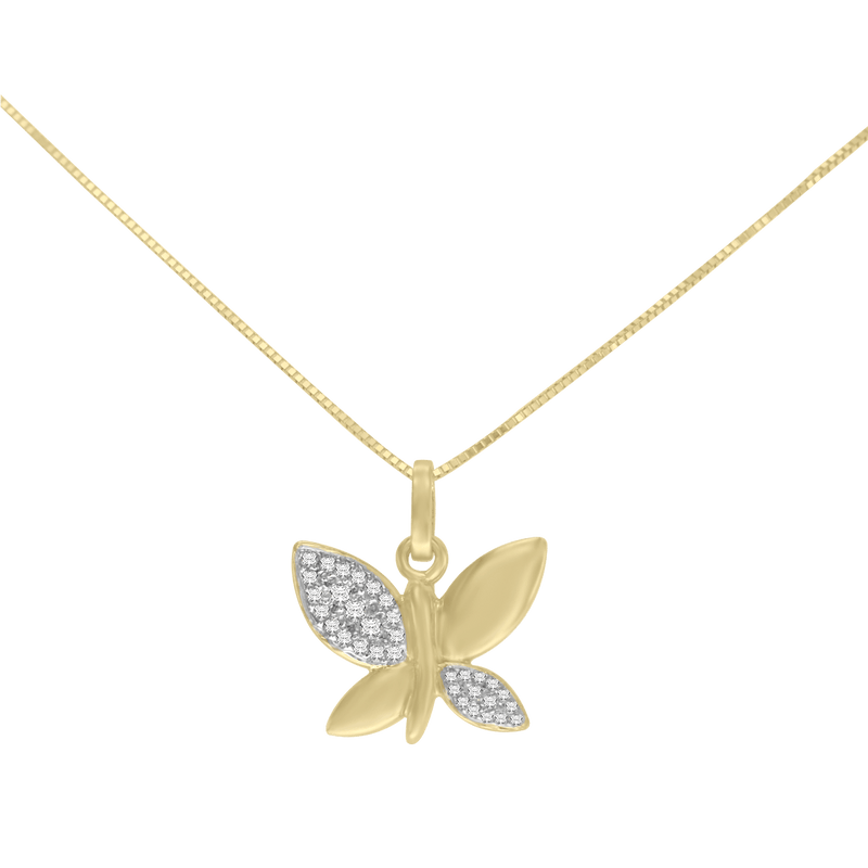 Vlinder pendant with chain