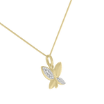 Vlinder pendant with chain