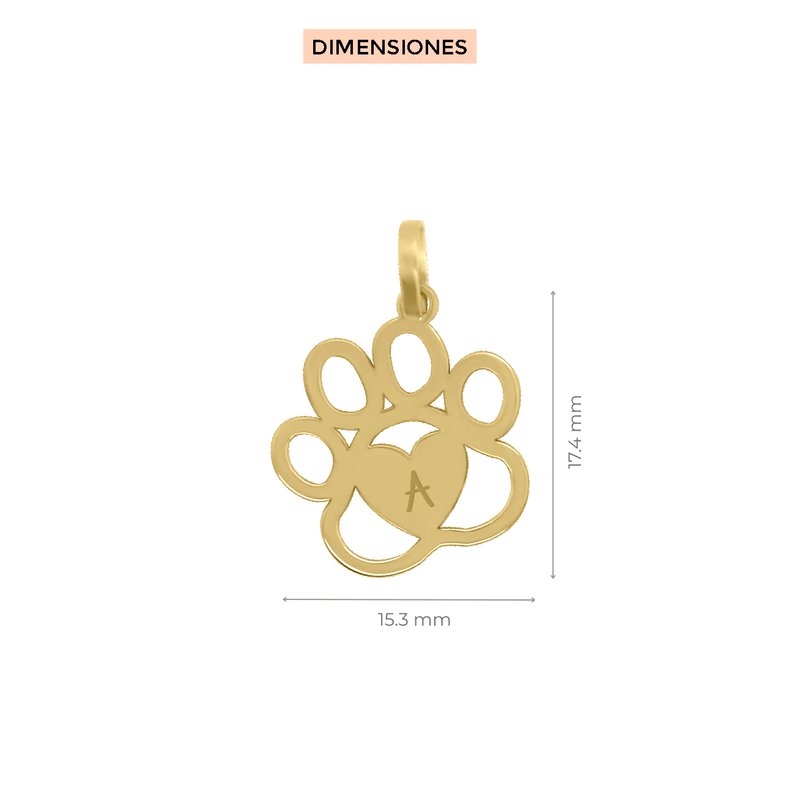 Dije Huellita personalizada Klamore
