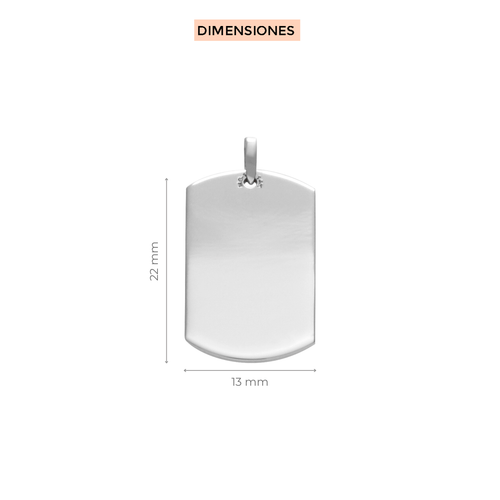 Dijes placas personalizables Klamore